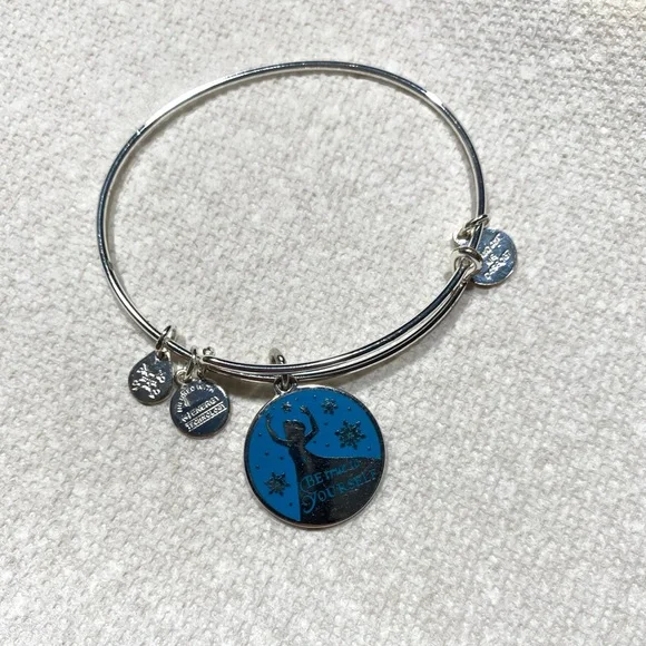 Disney Jewelry Disney Frozen Elsa Alex And Ani Bracelet Poshmark